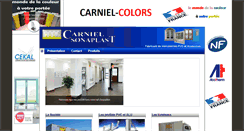 Desktop Screenshot of carniel-sonaplast.fr